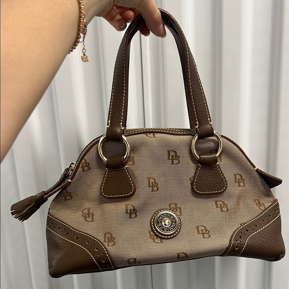 Dooney & Bourke Brown Satchel Bag